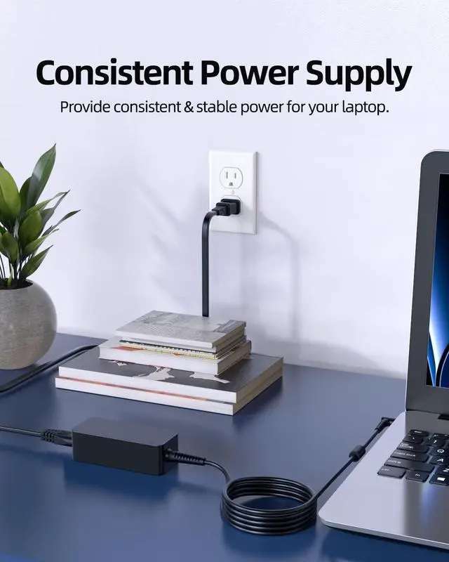Alt view image 7 of 7 - 19V 2.1A AC Charger Fit for  Galaxy View SM-T670 T677 18.4 Tablet Power Adapter Supply Cord