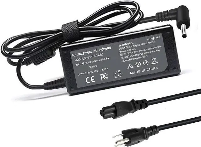 Main image of N15Q9 N15Q8 N16Q1 N16P3 N16P1 N19C4 Laptop Charger 65W for Acer Chromebook 11.6" C720 C720P C731 C738t C740 C670 CB3-111 CB3-431 CB3-532 CB5-571 CB5-132T PA-1450-26 PA-1650-80 N20C6 N20C5