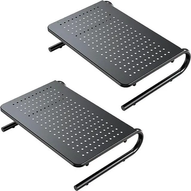 Main image of HUANUO Monitor Stand Riser for Desk, Laptop Stand, Laptop Shelf w/Vented Metal, Desktop Computer Stand Desk Organizer for Laptop, PC, Printer