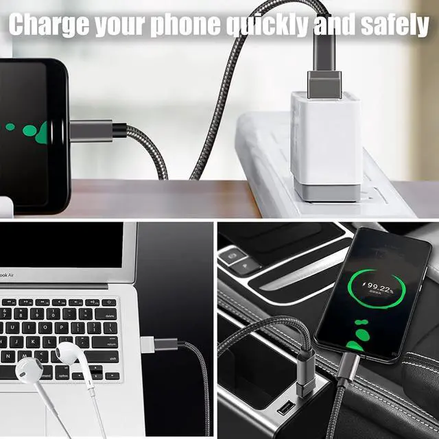 Alt view image 4 of 6 - - Pack of 2 USB C to USB Adapter - Travel Essentials USB C Female to USB Male Adapter Cable Converter - 2.0 Amps High Speed Data Transfer - Compatible with iPhone iPad Google Pixel Samsung