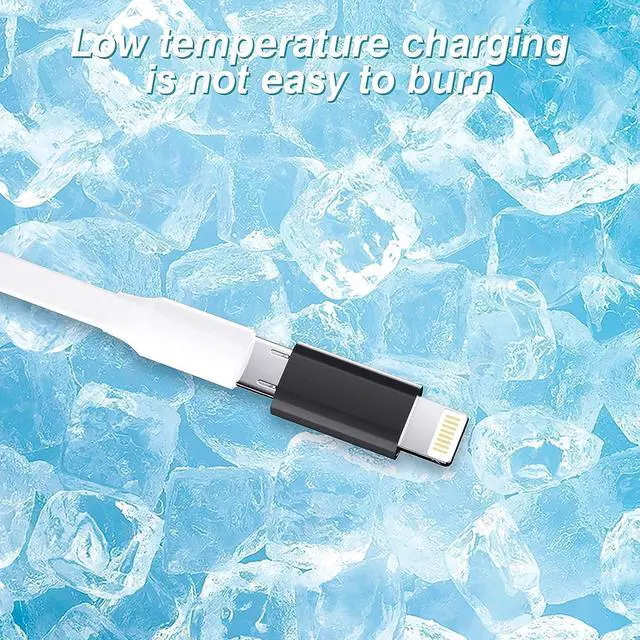 Alt view image 4 of 7 - Micro USB Female to Lightning Male Adapter(3pack)Android Charge Cable Connector Charging & Data Sync Converter Port Compatible for Apple Iphone 13 12 11 Pro Max Mini Xs Se 7 X Xr 8 Plus 6 6s 5 5s Ipad