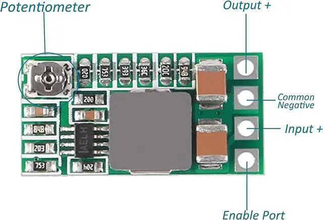 Alt view image 2 of 4 - 10pcs 5V Regulator Module 3A Mini Voltage Reducer DC 4.5-24V 12V 24V to 5V Buck Converter Power Supply Transformer Module