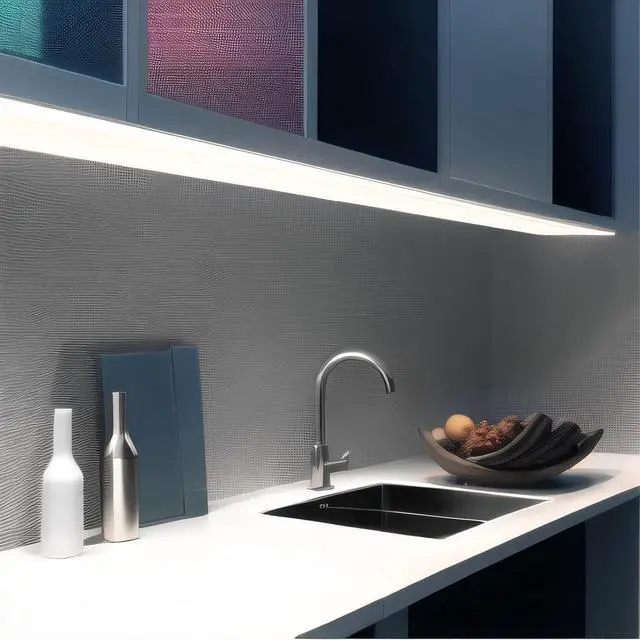 Alt view image 6 of 7 - White Led Strip Lights for Bedroom Small Dimmable LED Lights Strip 16.4ft Super Bright Flexible LED Tape Lights Rope Light for for Room Home Decor Luces Leds for Living Room Kitchen Vanity Mirror