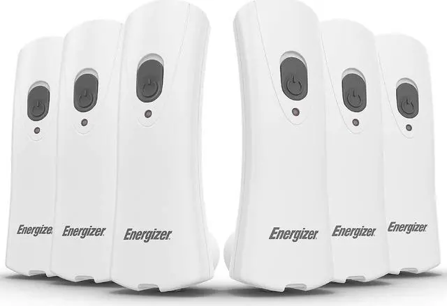 Main image of Energizer LED Rechargeable Plug-in Flashlights, Weatheready Emergency Flashlight for Hurricane Supplies and Survival Kits, Flash Light with Convenient Plug-in Design,White, 6 count (Pack of 1)