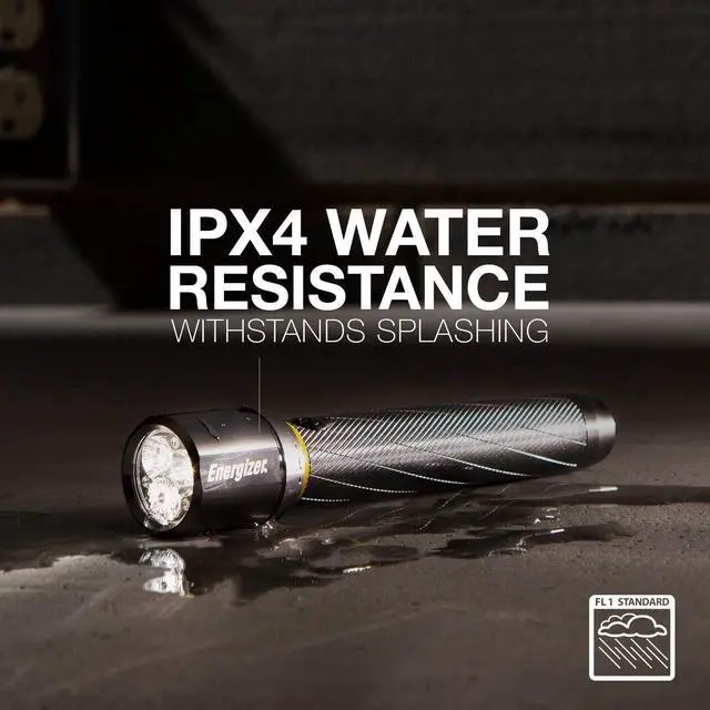 Alt view image 3 of 7 - LED Flashlight Super Bright Flashlight for Camping and Power Outages Flash Light with AA Batteries Included  Pack of 1