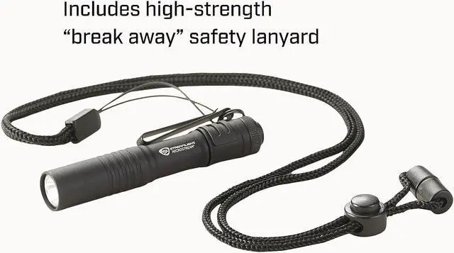 Alt view image 4 of 7 - 66318 MicroStream 45-Lumen Everyday Carry Pocket Flashlight with AAA Alkaline Battery Black