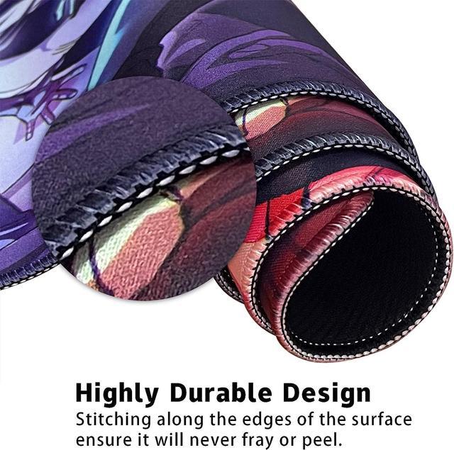 Alt view image 4 of 7 - Large Mouse Pad for Non Slip Rubber Base Gaming Anime Mouse Pad for Computer Stitched Edges Ultra Thick 3 mm Wide & Long Mousepad 31.5 x 11.8 x 0.12 (Jujutsu Kaisen-2)