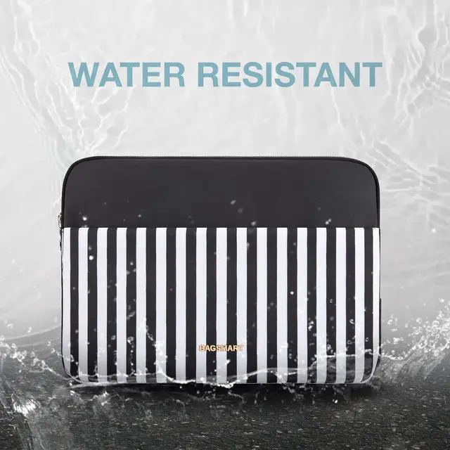 Alt view image 3 of 7 - Laptop Sleeve Bag Laptop Case Compatible with MacBook Air/Pro Retina 13-13.3 inch Notebook Compatible with MacBook Pro 14 inch 2021 2022 M1 Pro/Max A2442 Computer Bag with Pocket Black