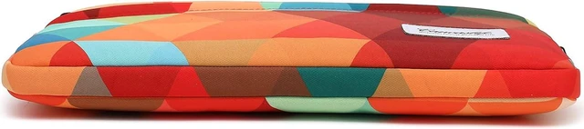 Alt view image 6 of 7 - Canvaslife Rainbow Peacock Laptop Sleeve 15 Inch 15 Case and 15.6 Laptop Bag