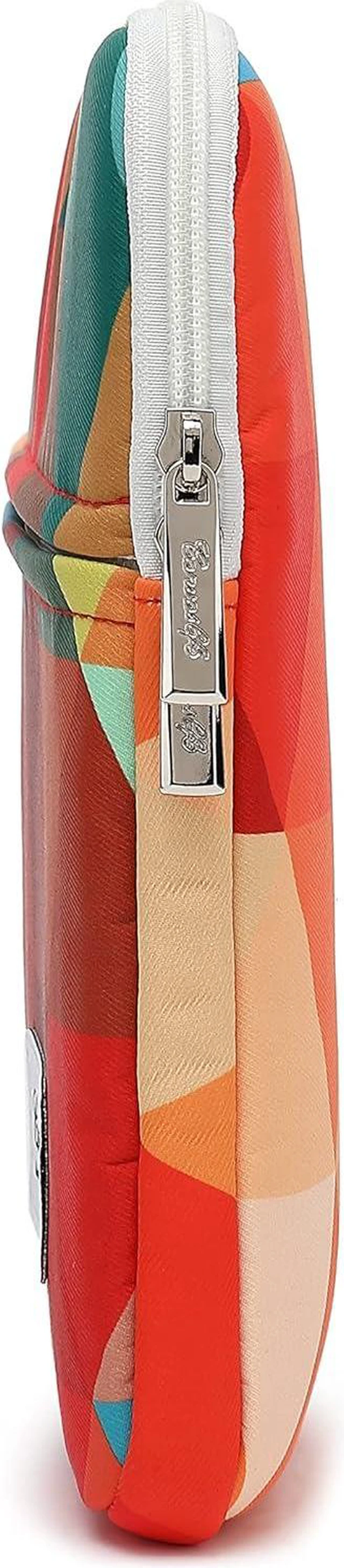 Alt view image 5 of 7 - Canvaslife Rainbow Peacock Laptop Sleeve 15 Inch 15 Case and 15.6 Laptop Bag