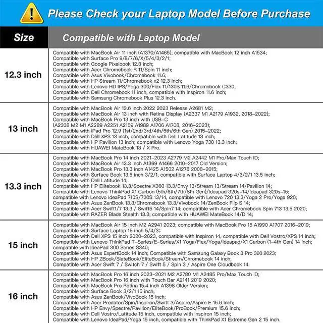 Alt view image 5 of 7 - Laptop Case 16 inch 15-15.6 inch Laptop Sleeve Bag Compatible with MacBook Pro 16 inch HP     Notebook Neoprene Computer Sleeve Bag with Small Case Baby Pink