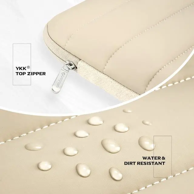 Alt view image 5 of 7 - Laptop Sleeve Bag 14 Inch TSA Laptop Bag Protective Sleeve Waterproof with 4-Layer Protection Laptop Sleeve for MacBook HP    Notebook