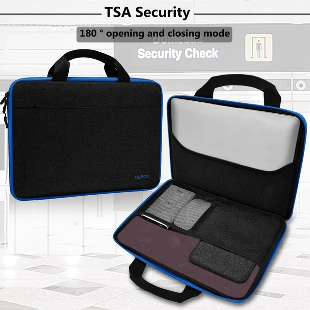 Alt view image 4 of 6 - Laptop Sleeve 13-14 Inch Case TSA Computer Briefcase B01K02