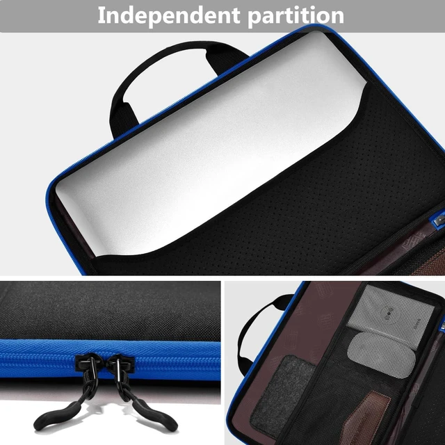 Alt view image 5 of 6 - Laptop Sleeve 13-14 Inch Case TSA Computer Briefcase B01K02