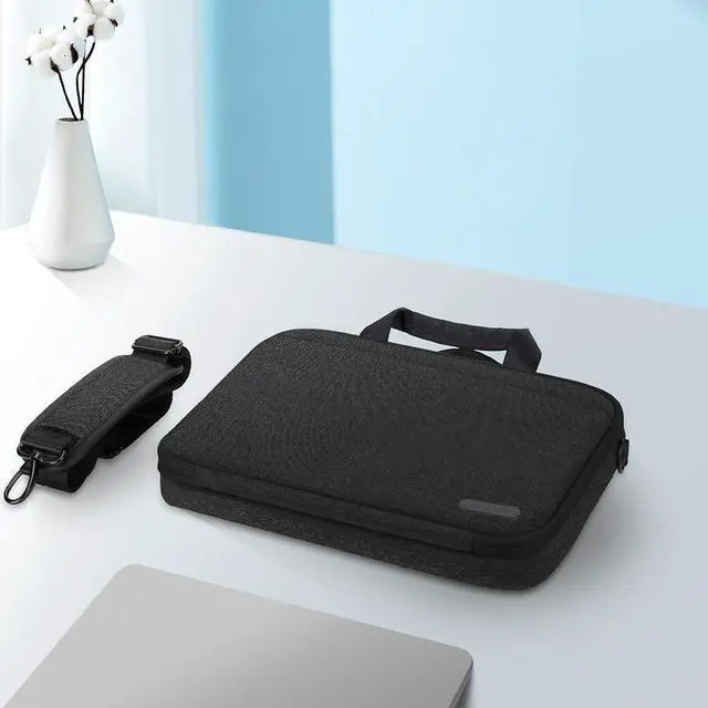 Alt view image 5 of 7 - 15 15.6 16 Inch Laptop Sleeve Case with Strap & Handle Notebook Computer Case Briefcase Carrying Bag for HP/Dell/Lenovo/Asus/Acer