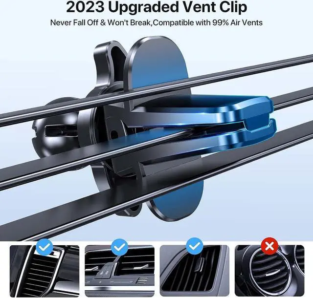 Alt view image 6 of 7 - Universal Phone Mount for Car, Reliable Suction Hands-Free Car Phone Holder Mount, Automobile Cell Phone Holder Car for Dashboard Windshield Vent Fit for All Smartphones
