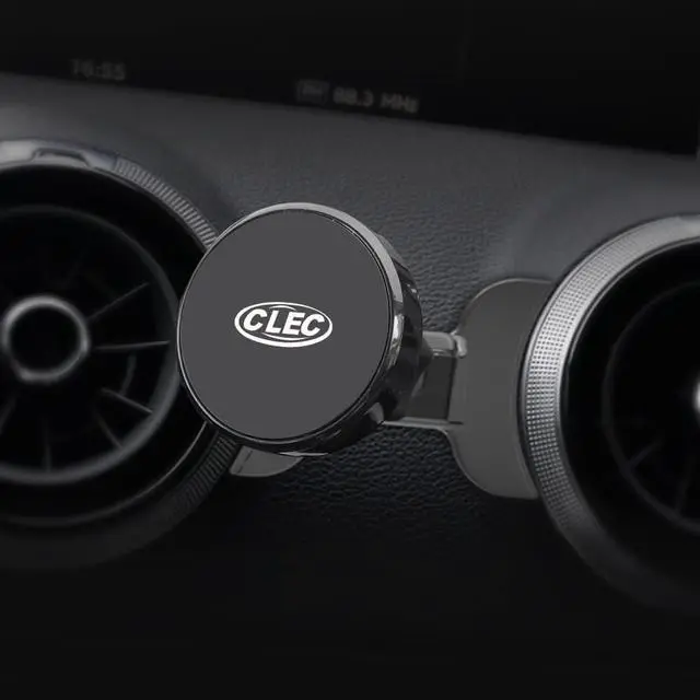Alt view image 2 of 7 - Car Phone Holder fit for Audi A3 S3 RS3 8V 2014-2020 Strong Magnetic Phone Mount Adjustable Air Vent Car Dashboard Cell Phone Mount fit for Any inches Smartphone