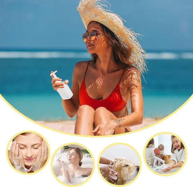 Alt view image 7 of 7 - Travel Bottles Travel Accessories Toiletries 4 Pack 3.7oz/110ml Travel Shampoo And Conditioner Bottles Empty Plastic Pump Bottle Dispenser Travel Size Bottles (4blank clear)