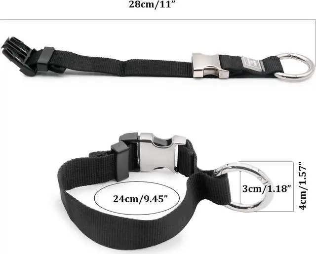 Alt view image 3 of 7 - Add-A-Bag Luggage Strap Jacket Gripper, Luggage Straps Baggage Suitcase Belts Travel Accessories - Make Your Hands Free, Easy to Carry Your Extra Bags, Black
