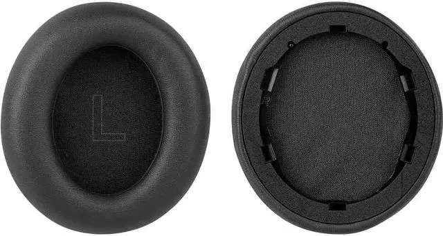 Alt view image 2 of 3 - Soundcore Life Q30 & Q35 Earpads Cushions with Protein Leather Skin and Memory Foam for Anker Soundcore Life Q30 Q35 Headphones (Q30 q35 Black)