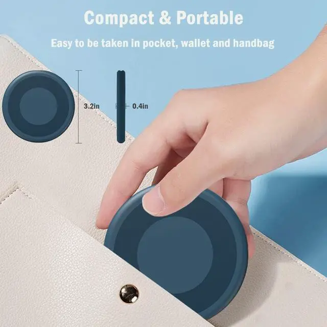 Alt view image 6 of 7 - USB C Adapter OTG Kit Multi Charging Cable Case Convertor USB C to iOS Device Type C Micro Adapter Data Transfer Contains Card Slot for Traveling Use as Phone Holder(Midnight Blue)