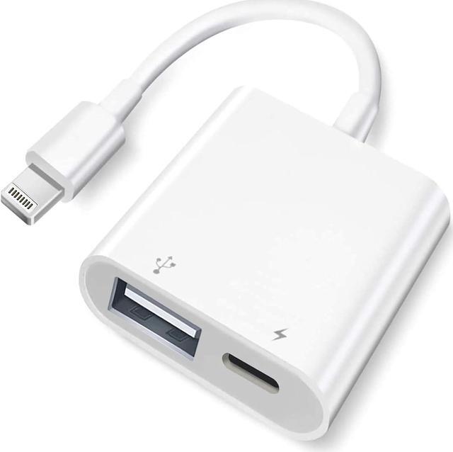 Main image of [Apple MFi Certified] Lightning to USB Camera Adapter with Charging Port Portable USB 3.0 Female OTG Cable for iPad to Connect Card Reader USB Flash Drive Compatible for iPhone iPad