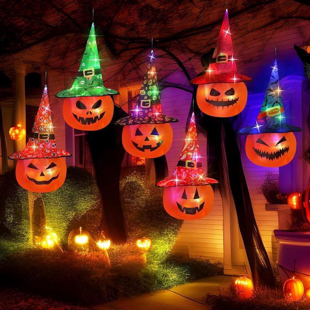  Halloween Decorations Outdoor Decor Hanging Lighted