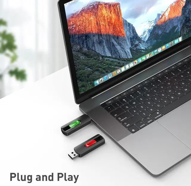 Alt view image 7 of 7 - 32GB Flash Drive 10 Pack 32GB USB Flash Drives Slide Retractable Thumb Drive Bulk USB 2.0 Memory Stick Zip Drive Jump Drive 32GB USB Drives (10 Pack 5 Mixed Colors)