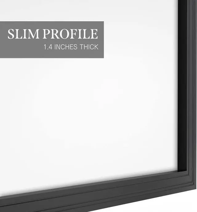 Alt view image 4 of 7 - Fixed Frame Projector Screen - Matte 100 inch - Hang on Wall - 4K - 8K Ultra HD HDTV HDR & Active 3D Ultra Short Throw - 16:9 Format