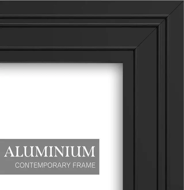 Alt view image 5 of 7 - Fixed Frame Projector Screen - Matte 100 inch - Hang on Wall - 4K - 8K Ultra HD HDTV HDR & Active 3D Ultra Short Throw - 16:9 Format