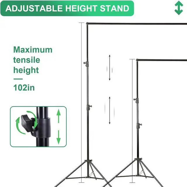 Alt view image 5 of 7 - Projector Screen 150 Inch Projector Screen and Stand Portable Indoor Outdoor Projector Screen 4K HD Wrinkle-Free Movie Screen Projector Screen with Stand for Family Home Theater
