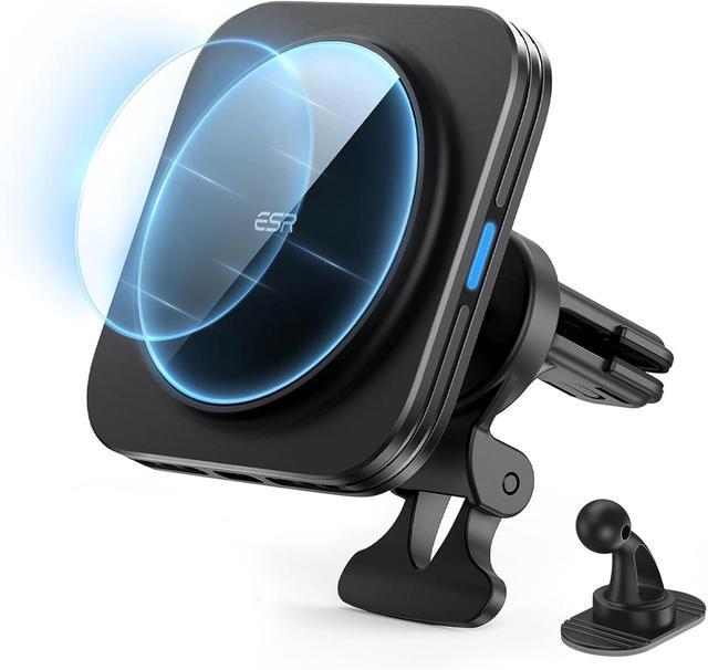 thumbnail image 2 of 120W Magnetic Charger Car Phone Holder 15W Fast Wireless Charging Autocar Phone Stand Touch Control Lights For IPhone Xiaomi 2 of 13