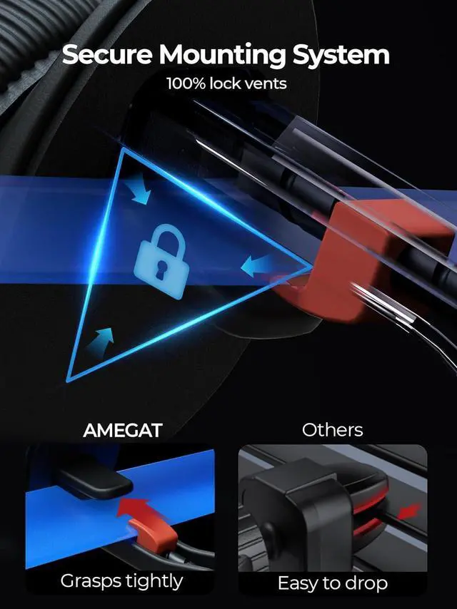 Alt view image 5 of 7 - Magnetic Wireless Car Mount Charger, Qi2 Certified 15W Ultra-Fast Compatible with Mag-Safe Car Charger, Air Vent Phone Holder Mount for iPhone 15/14/13/12 Series