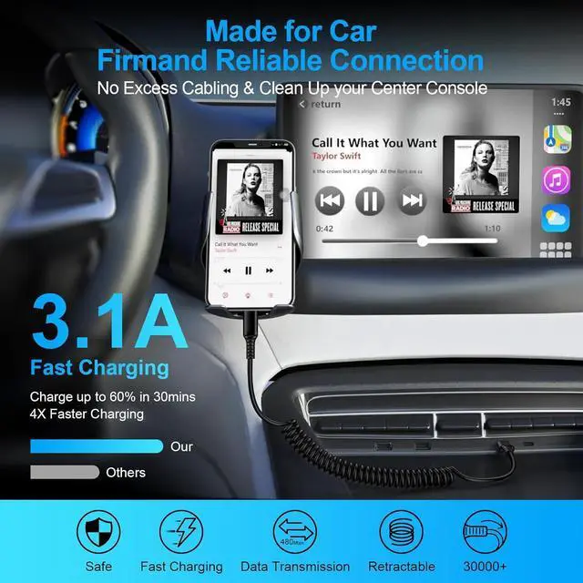 Alt view image 2 of 7 - USB C to USB C Cable 3ft Coiled USB C Charger Cable for Car Type C Fast Charging Cable for iPhone 15/15 Pro/15 Pro Max/15 Plus  Galaxy S24 Ultra S23 FE S22 S21 S20 A15 A14 A54 Pixel 8 Pro 7a