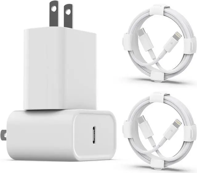 iPhone 14 13 12 11 Fast Charger [MFi Certified], 2 Pack Rapid PD 