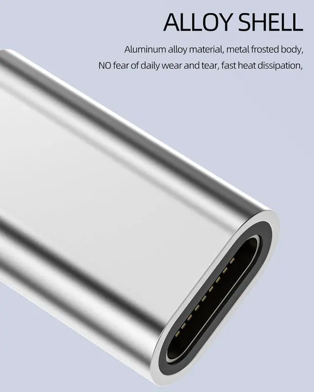 Alt view image 6 of 7 - USB C Male to Lightning Female 3pack Charging Cable Adapter  iPhone15 Pro Max Plus Ipad Pro Air Mini Type Charger Connector Compatible for Galaxy Note S9 S10 S20 S21 S22 S23 Ultra Z Flip LG Cord