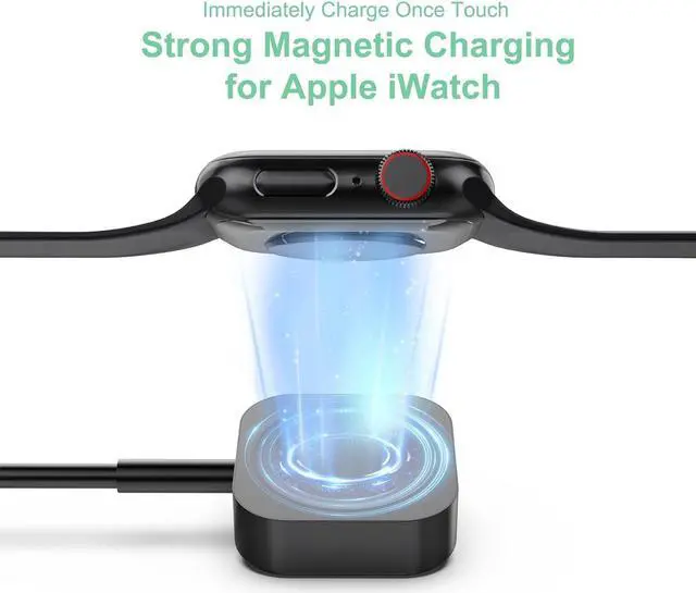 Alt view image 4 of 7 - Travel Multi 4-in-1 USB C Universal Smart iWatch Fast Charging Cable,3M/10FT Type C+USB A Watch Charger+Lightning*2+Type C Cord Combo Adapter for iWatch Series9 8 7 6 5 4 3 2 SE/iPhone15 14/
