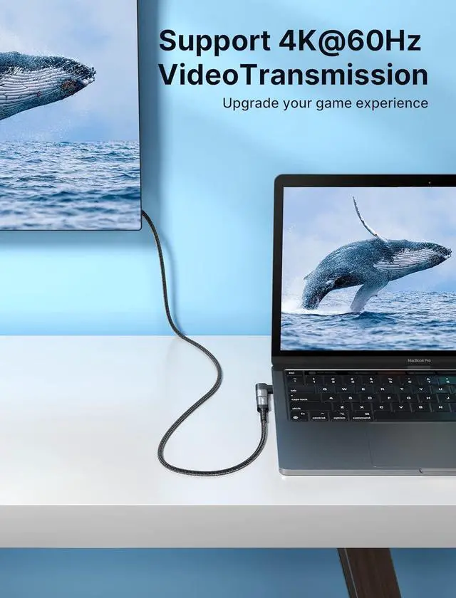 Alt view image 5 of 7 - 90 Degree USB C Male to Female Adapter 2-Pack 40Gbps Data Transfer PD 100W Type C 3.1 Extender for Switch 2 Switch OLED ROG Ally Steam Deck VR MacBook iPad iPhone Air/17/16/15 and More