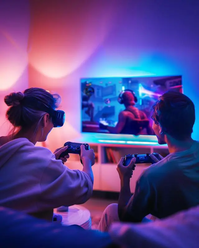 Alt view image 5 of 7 - LED Strip Lights 4 Pre-Cut Waterproof RGB Small LED Light Strip Kit Dimmable Color Changing SMD 5050 LED Tape Light with RF Remote UL-Listed Power Supply and Connectors for TV Bedroom Home