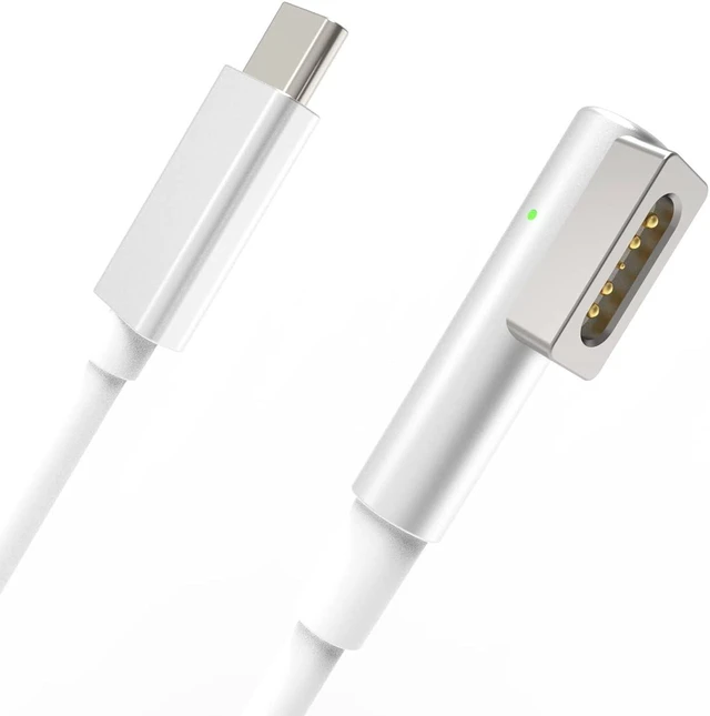 Main image of 60W L-Tip Charger Cable 5 Pin Magnetic Charging for Models Prior to June 2012, 1 .8M