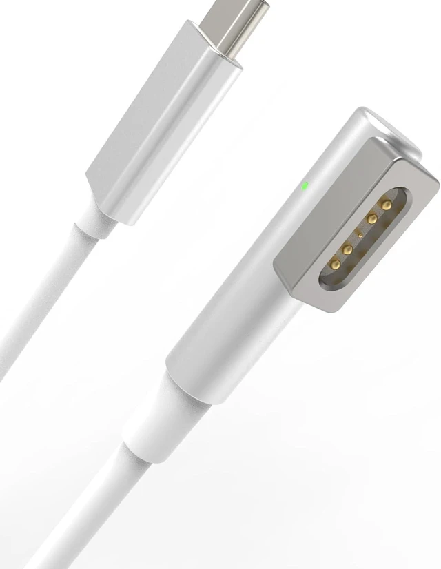 Alt view image 4 of 7 - 60W L-Tip Charger Cable 5 Pin Magnetic Charging for Models Prior to June 2012, 1 .8M