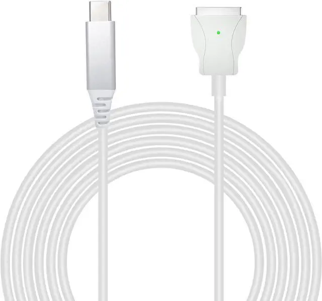 Main image of USB C Magnetic Adater Type C to 2 T-Tip Charging Cable Cord PD 85W(Compatible with 45W 60W) Type C to Magsafe 2(After 2012 and Before 2021 Models)