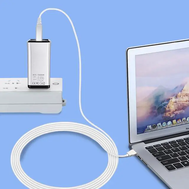 Alt view image 3 of 7 - USB C Magnetic Adater Type C to 2 T-Tip Charging Cable Cord PD 85W(Compatible with 45W 60W) Type C to Magsafe 2(After 2012 and Before 2021 Models)