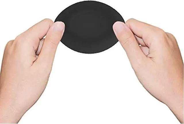 Alt view image 3 of 6 - Ear Cushions Foam Replacement for Plantronics Headphones Most Standard Size Office Telephone Headsets H251 H251N H261 H261N H351 H351N H361 H361N Headset Disposable Covers Black (20Pcs)