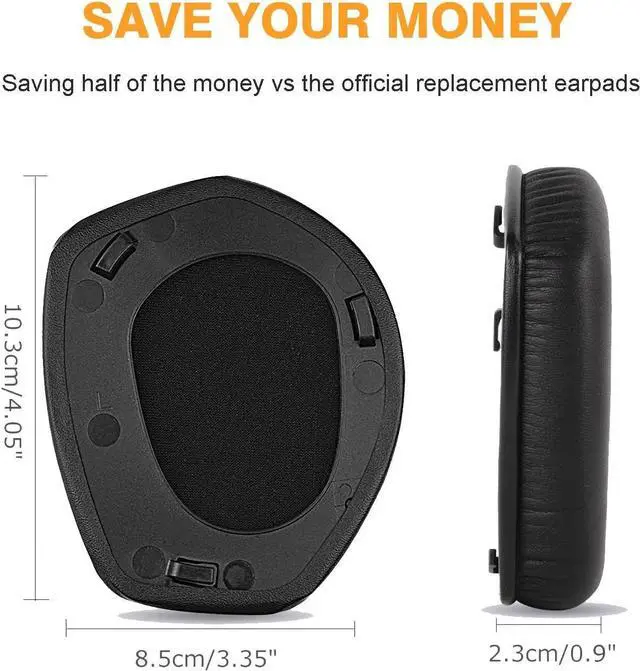 Alt view image 6 of 7 - RS 175/HDR 175/TR 175 Replacement Ear Pads Upgrade Headphones Parts Comfortable RS175 Earpads Cushions Compatible with Sennheiser RS175/RS185/RS195/RS165 HDR175/HDR185/HDR195/HDR165/TR175 Headphones