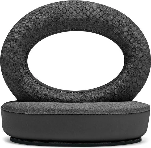 Alt view image 6 of 7 - Freeze QC35 - Cooling Gel Ear Pads for  QC35 & QC35ii (QuietComfort 35) Headphones & More | Breathable Sports Fabric Cooling Gel Extra Thick & Cooler for Longer | Black