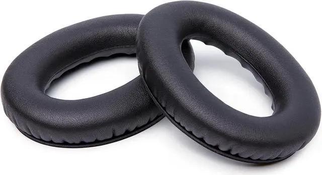 Alt view image 7 of 7 - Wicked Cushions Premium Replacement Ear Pads for  Headphones - Compatible with QC15 / QC25 / QC35 & 35 ii / QC2 / AE2 / AE2i / AE2W / Soundlink - Softer Leather Luxury Memory Foam | Black