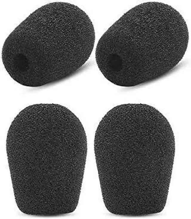 Alt view image 5 of 7 - Ear Pads Replacement B450-XT Microphone Foam Compatible with VXI Blueparrott B450-XT B450XT Bluetooth Headset Mod Kit Ear Cushions Cups (Ear Pads + Microphone Foam)