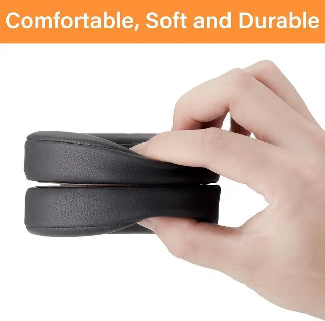 Alt view image 4 of 7 - Replacement for Beats Studio 3 Replacement Ear Pads Grey Beats Studio Wireless Replacement Ear Pads Earpads for Beats Studio 3 Beats Studio 2 Beats Studio 3 Wireless Ear Cushions (Titanium Grey)