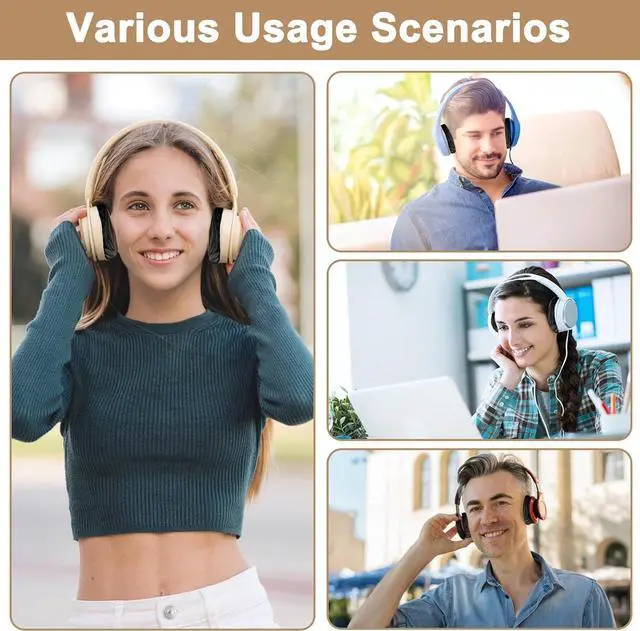 Alt view image 6 of 7 - 100Pcs Black Non-Woven Sanitary Headphone Ear Cover Disposable Super Stretch Covers Washable for Most On Ear Headphones Earpads (11 cm/ 4.33 Inch)